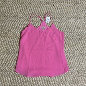 J.Crew pink tank NWT